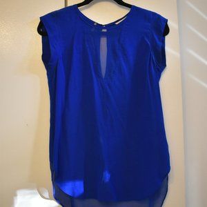 Rebecca Taylor Royal Blue Blouse size 0